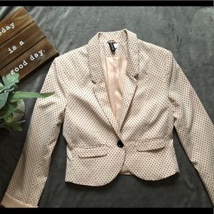 Polka dot Blazer